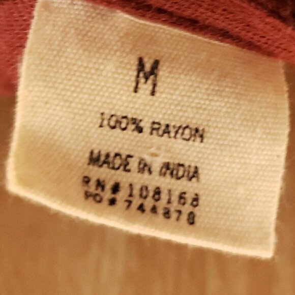 Sky & Sparrow Womens Purple Plaid Peplum Cropped Blouse Medium - Picture 8 of 8